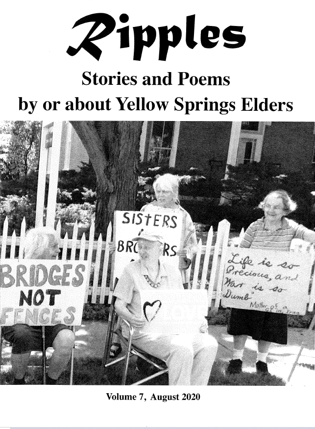 Link goes to a PDF file of the 2020 version of Ripples, the Yellow Springs Senior Center annual literary magazine.